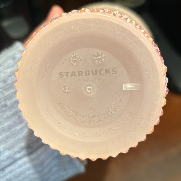 Starbucks Studded Pink Bling Tumbler - Picture 5 of 6